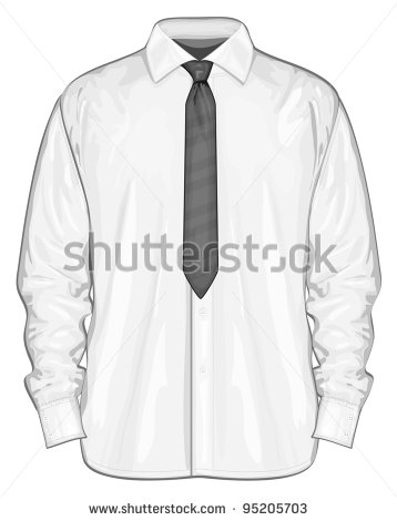 Button Up Shirt Clip Art Dress Shirt  Button Down