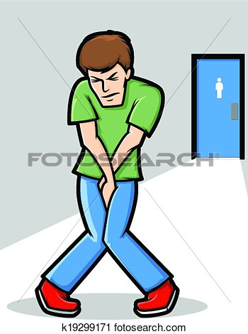 Clipart   Need To Pee  Fotosearch   Search Clip Art Illustration