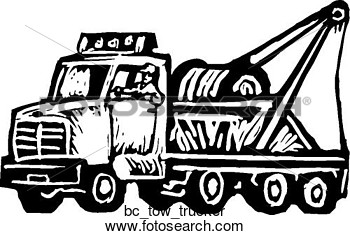 Clipart Of Tow Trucker Bc Tow Trucker   Search Clip Art Illustration