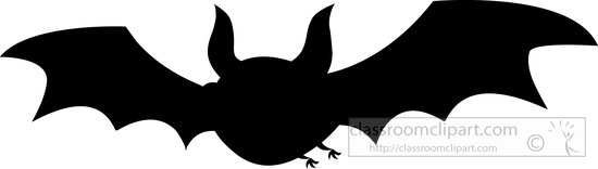 Download Bat Silhouette Clipart 72056