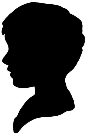 Face Profile Silhouette Clip Art