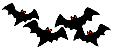 Green Bat Silhouette Clip Art