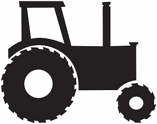 Here Is The Tractor Designi Did From My Arrangement Of The Cd Case And    