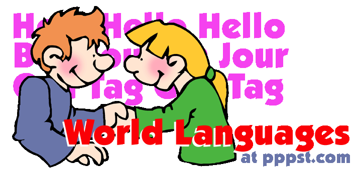Home World Languages Games Lessons Clipart Presentations