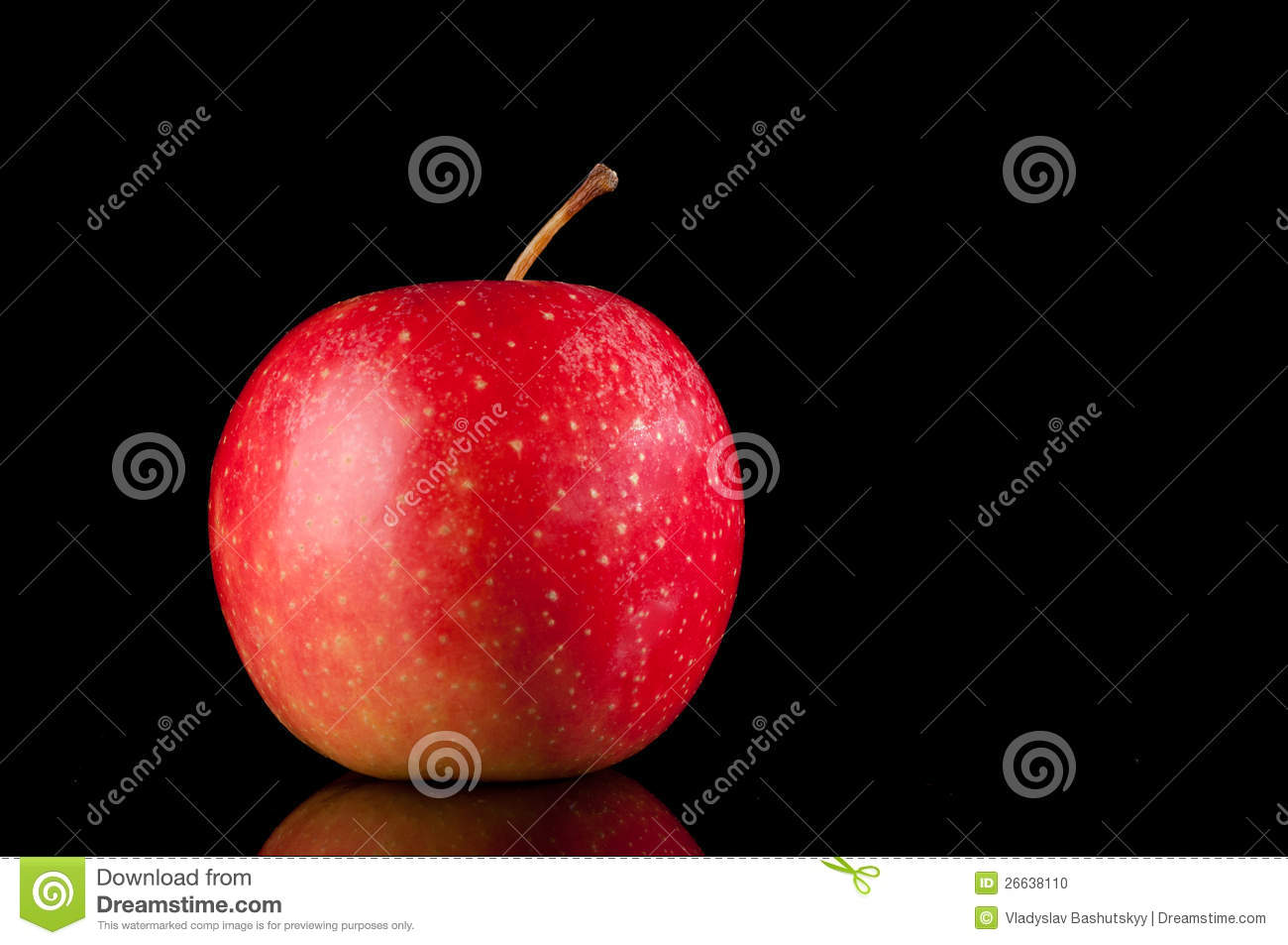 More Similar Stock Images Of   Dark Red Apple  On Black