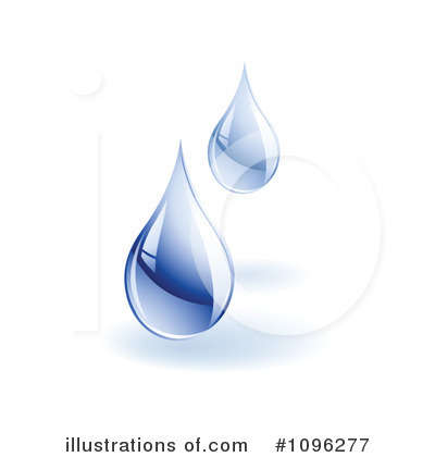 Royalty Free  Rf  Water Drops Clipart Illustration  1096277 By Ta
