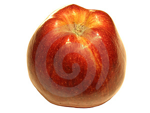 The Big Dark Red Apple  Stock Photo   Image  1686330