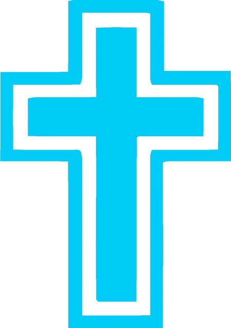 Blue Baptism Cross Clipart   Cliparthut   Free Clipart