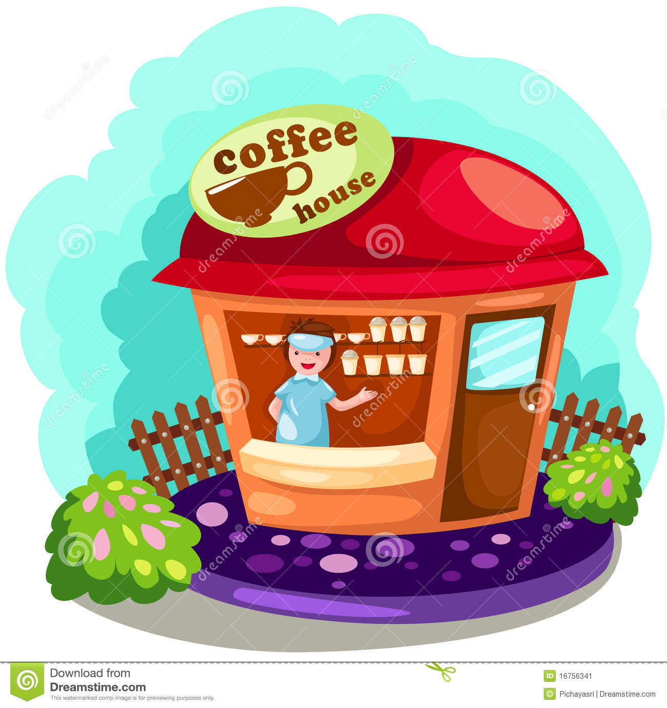 Coffee Shop Stock Image   Image  16756341
