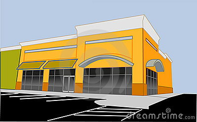 Corner Retail Store Royalty Free Stock Photography   Image  8104737