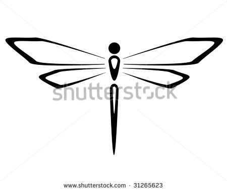 Dragonfly Cli Black And White Dragonfly Clipart Black And White