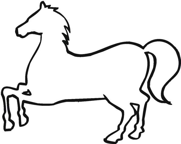 Horse Outline Picture   Free Cliparts That You Can Download To You