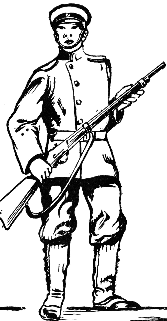 Imperial Japanese Soldier   Clipart Etc