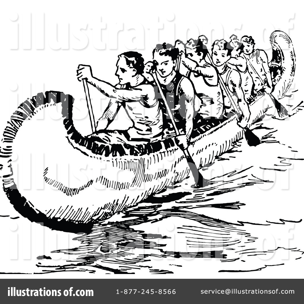 Indian Canoe Clipart More Clip Art Illustrations Of