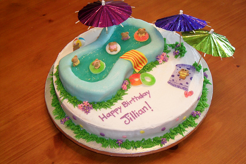 Picx Pool Party Birthday Cake Photos On Pinterest Rss