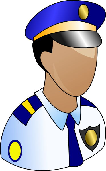 Policeman Clip Art At Clker Com   Vector Clip Art Online Royalty Free    
