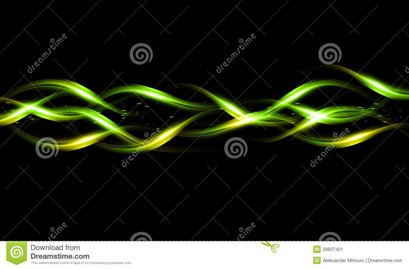 Abstract Green Lines Stock Image   Image  29837451