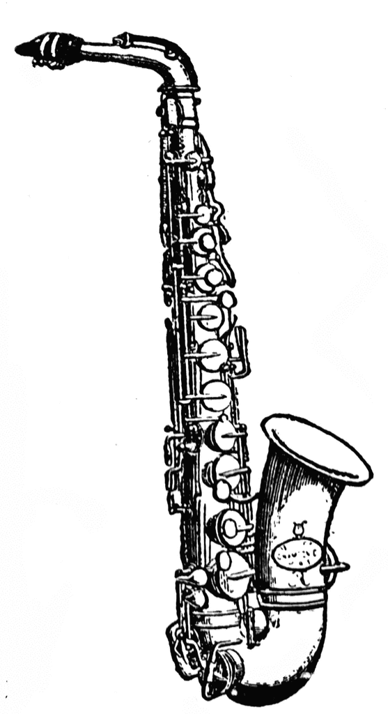 Alto Saxophone   Clipart Etc