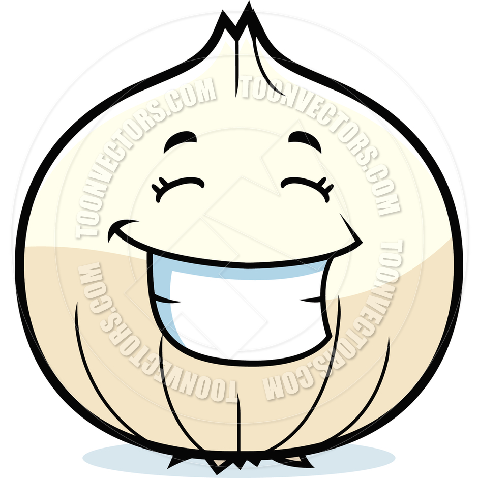 Cartoon Onion Grinning By Cory Thoman   Toon Vectors Eps  4025