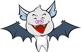 Character Bat Pig Animal Computer Graphic Illustrations And Clipart