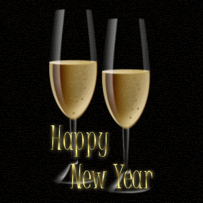 Ecco Delle Immagini Animate Per Buon Anno 2013 Con Calici E Champagne