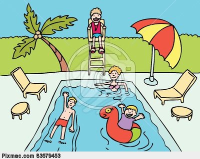 Family At Pool Pool Fun Vector Pixmac Vector 83579453 Jpg