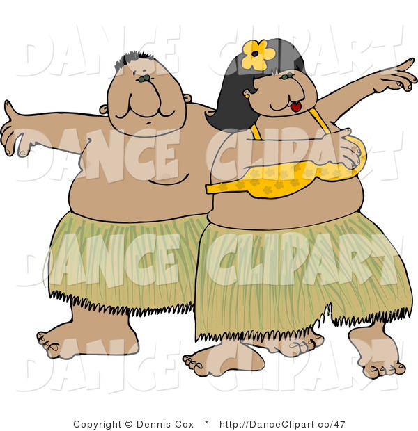 File Name   Clip Art Of Hawaiian Hula Dancers By Dennis Cox 47 Jpg