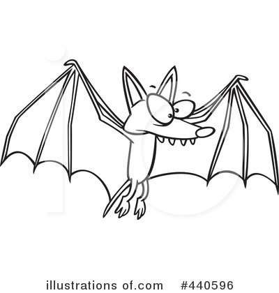 Flying Bats Clipart More Clip Art Illustrations Of