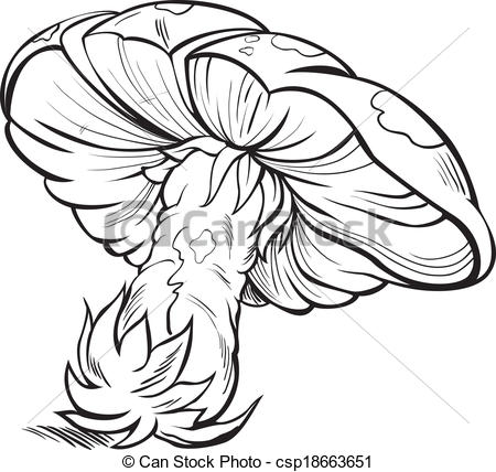 Fungi Clipart Black And White Fungus Black And White  Add To Favorites