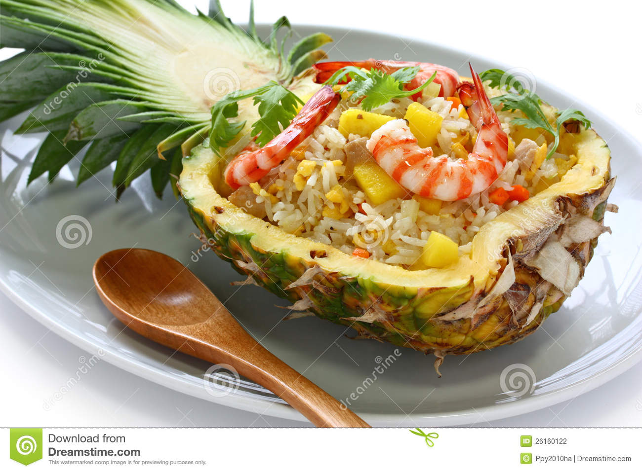 Pineapple Fried Rice Stock Photography   Image  26160122