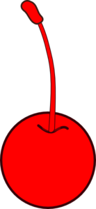 Red Cherry Clip Art At Clker Com   Vector Clip Art Online Royalty    