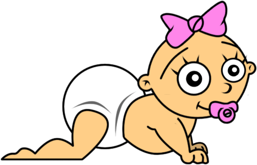 Baby Crawling Clipart   Clipart Best