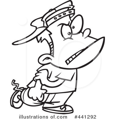 Bully Clipart  441292   Illustration By Ron Leishman