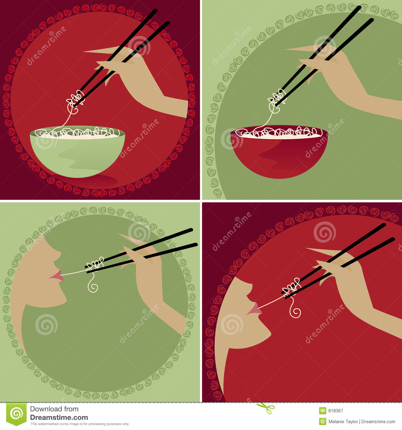     Chopsticks    Woman Enjoying Noodles On Chopsticks Mmmmm    Yummy