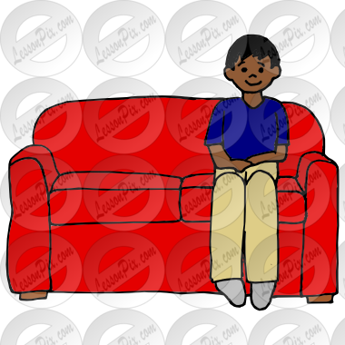 Couch Picture For Classroom   Therapy Use   Great Couch Clipart