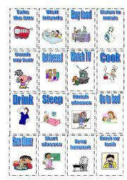 Daily Routine Clip Art   Picture Cards Daily Routine More