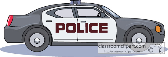 Emergency   Police Car 1216   Classroom Clipart