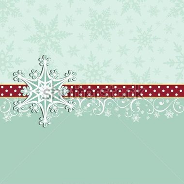 File Browse   The Arts   Cute Christmas New Year Postcard Template