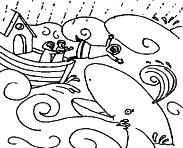 File Name   Jonah And The Whale Illustration Coloring Page Jpg