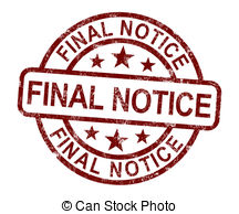 Final Notice Stamp Shows Outstanding Payment Due   Final   