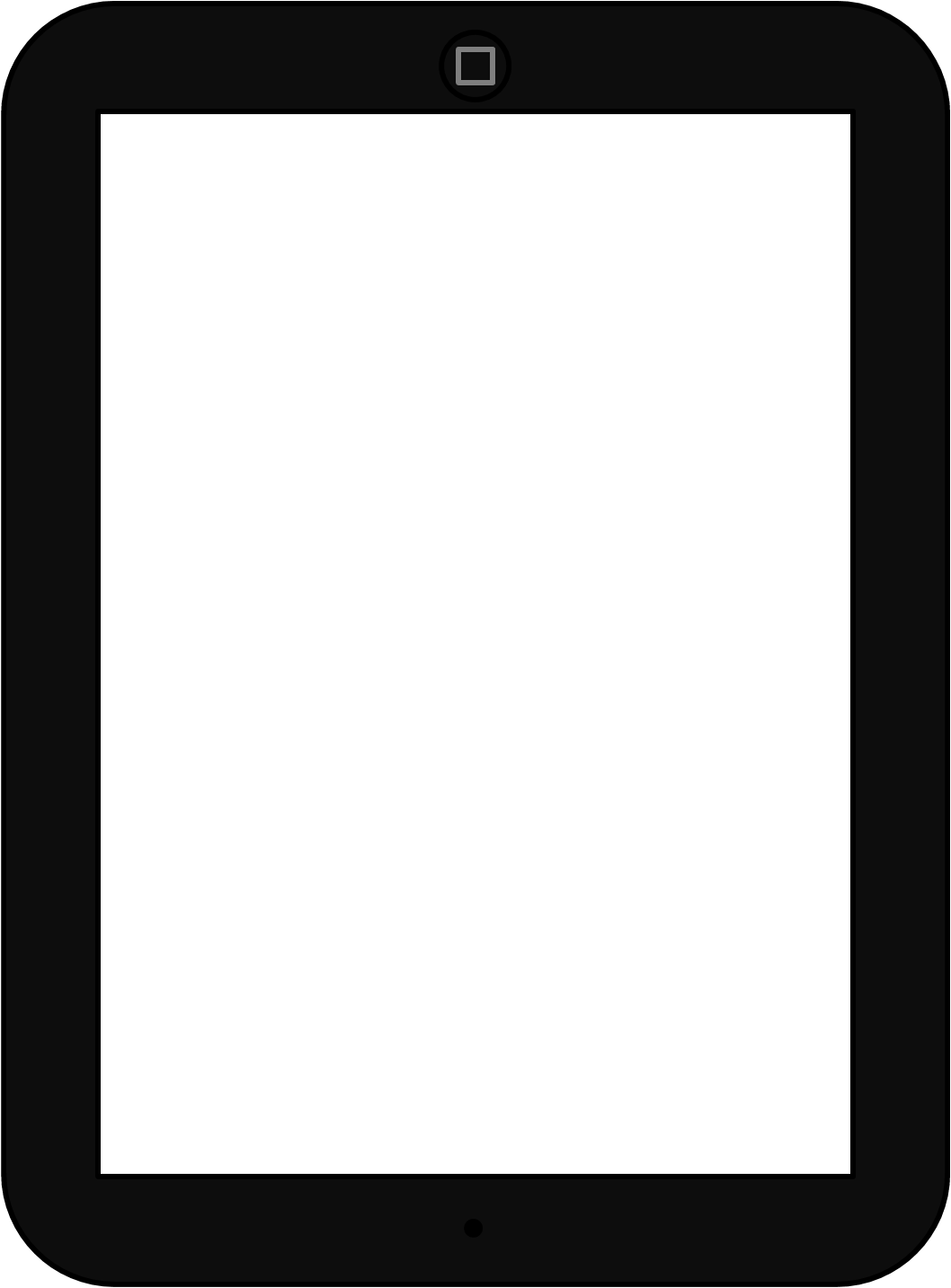Ipad Clipart Black And White Ipad Clipart Png