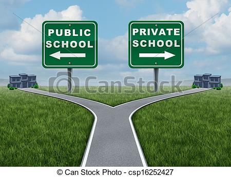 Photo Of Public And Private School Choice   Public And Private School    