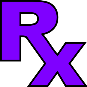 Purple Rx Clip Art At Clker Com   Vector Clip Art Online Royalty Free