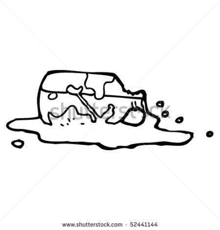 Spilled Milk Clipart Quirky Drawing Of Spilled Milk