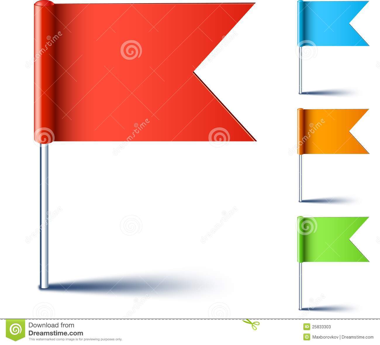 Triangle Flag Banner Clipart Triangle Flags