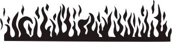Tribal Flame  Free Vector Clipart Sample For Vehicle Graphics And    