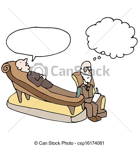 Vector Of Therapy Session With Psychologist   An Image Of A Man In A    