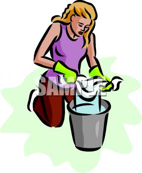 Wash Bucket And Mop Clipart   Cliparthut   Free Clipart