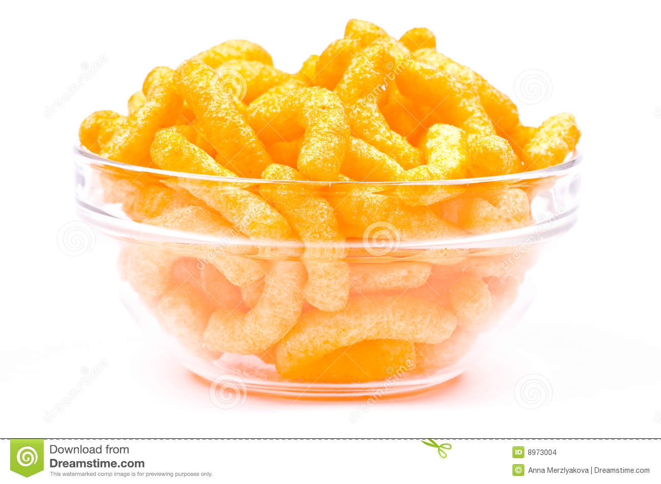 Bowl Of Chips Stock Images   Image  8973004