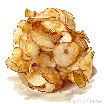 Bowl Potato Chips Clipart Hand Cut Potato Chips 11184659 Jpg